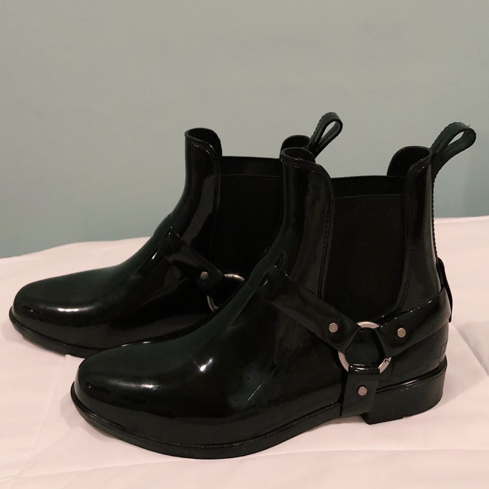 NEW Ralph Lauren Tricia PVC Booties
